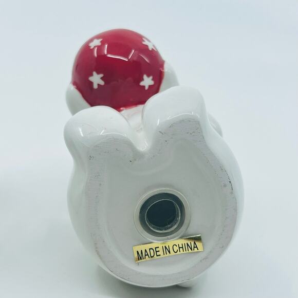 VTG Coca-Cola Playtime Polar Bear Cubs Ceramic Collectible Salt&Pepper Shaker - Picture 4 of 5